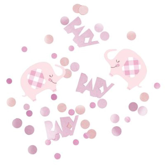 Pink Baby Elephant Confetti 5oz