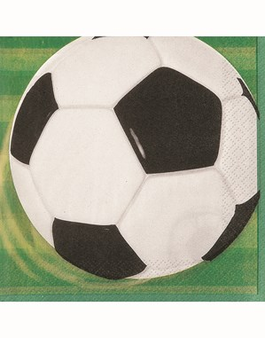 16 Football Luncheon Napkins