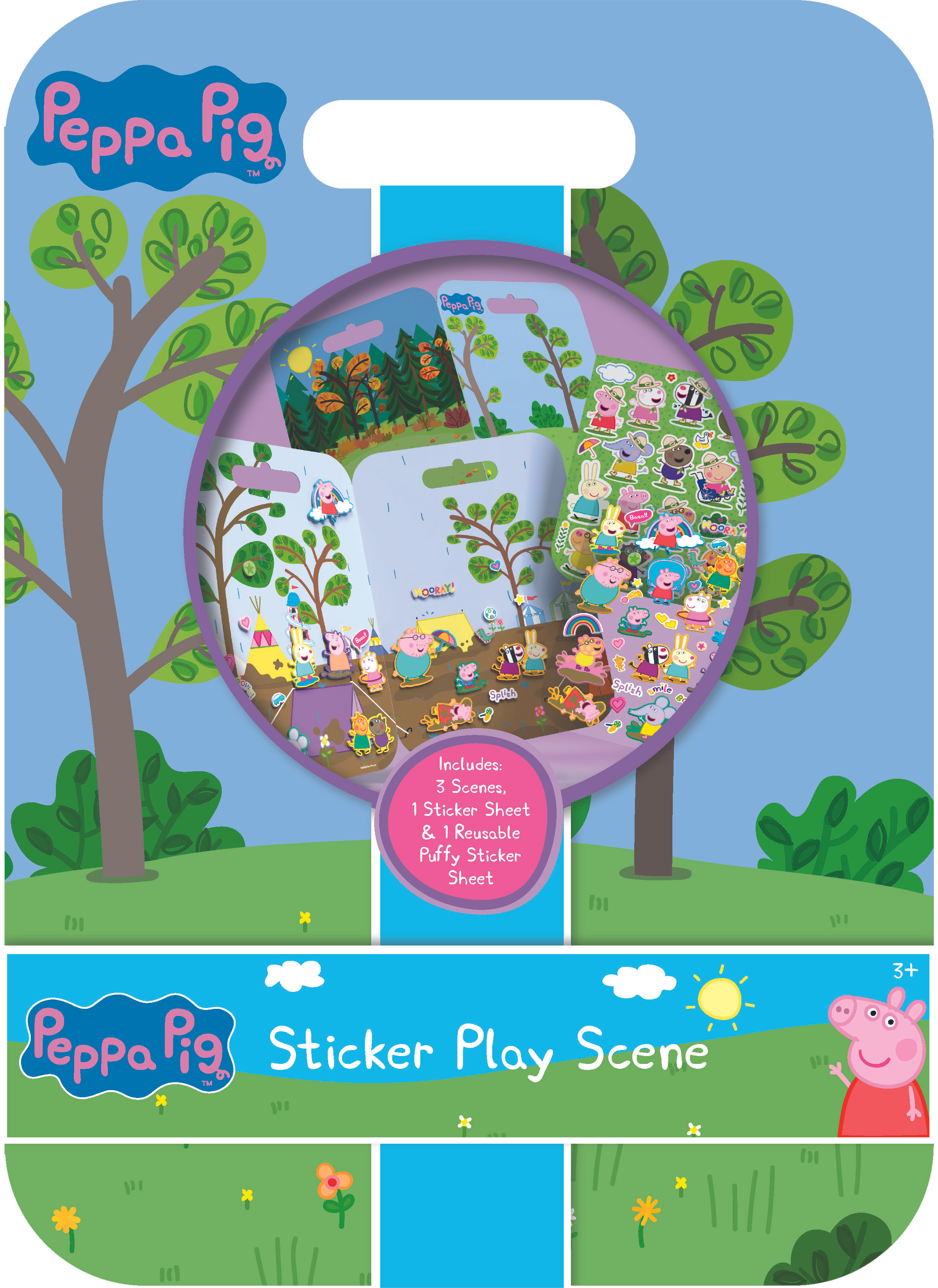 IG Design Group Sticker Play Scene Peppa Pig