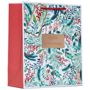 Partisan 6 Pack Gift Bag Festive Foliage Medium