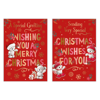 Poppyhill 12 Pack Cards C50 Christmas Open