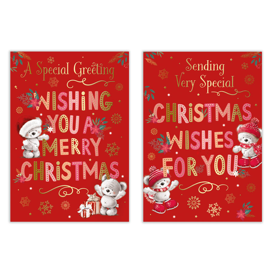 Poppyhill 12 Pack Cards C50 Christmas Open