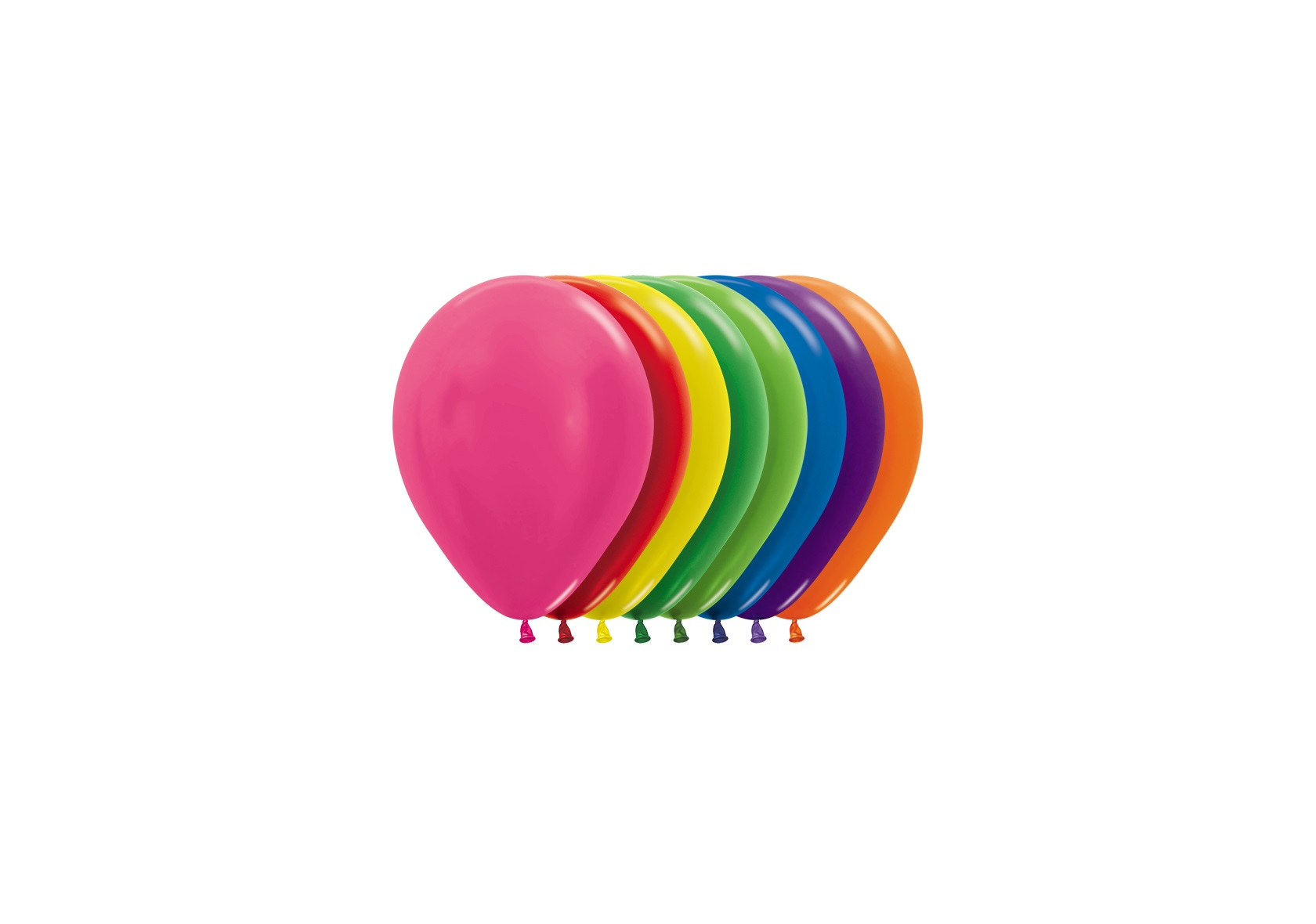 Sempertex Metallic Assorted 5" Latex Balloons 50pk
