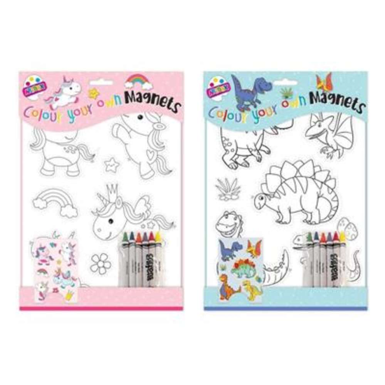 Colour Your Own Magnets With 6 Pens