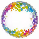 Oaktree Colourful Confetti 18" Foil Balloon