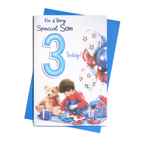Prelude C75 Birthday Age 3 Son 6pk
