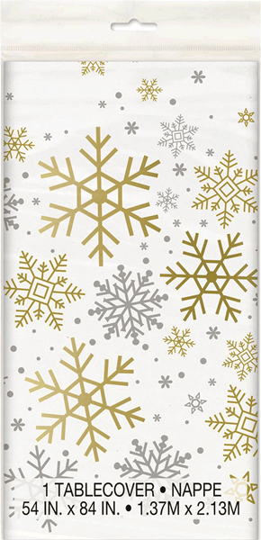 Unique Snowflake Tablecover 54"x84