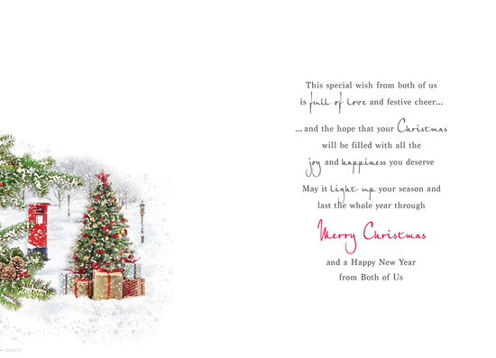 Regal 6 Pack C75 Cards Christmas From Both Of Us