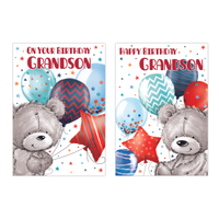 Poppyhill 12 Pack Cards C50 Birthday Grandson