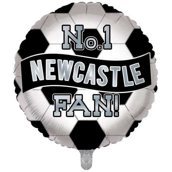 Football No.1 Newcastle Fan 18" Foil Balloon