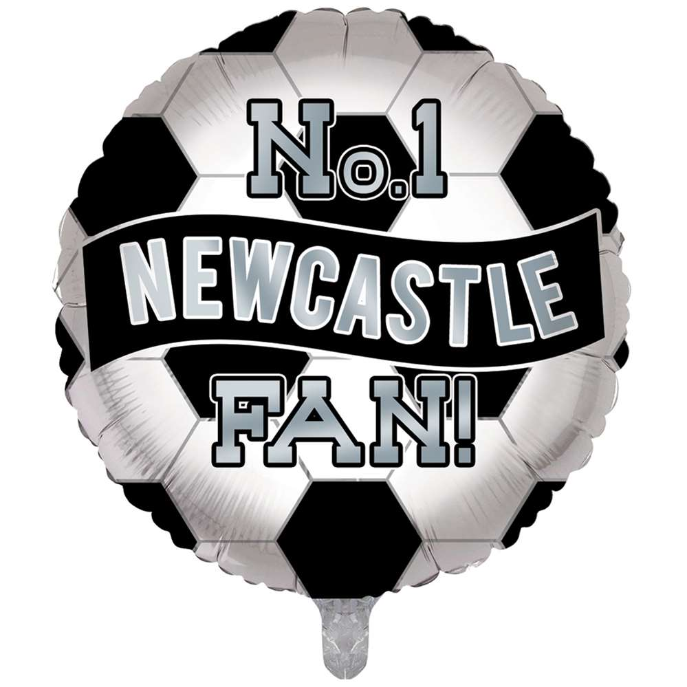 Football No.1 Newcastle Fan 18" Foil Balloon