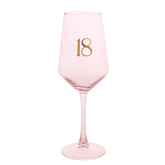 Widdop Wine Glass Confetti Age 18