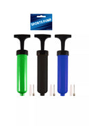 Double Action Sports Pump 20cm (Colour May Vary)