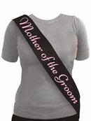 Henbrandt Deluxe Sash Mother Of The Groom Black