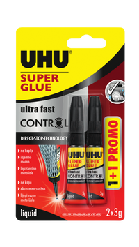 UHU 2 Pack Super Glue 3g
