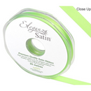 Eleganza Satin Ribbon Lime Green 10mm x 20m