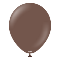 Kalisan Standard Chocolate Brown 12" Latex 100pk