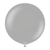 Kalisan Standard Grey 36" Latex Balloons 2pk
