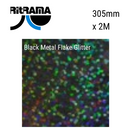 Ritrama Vinyl Metal Flake Black 305mm x 2m