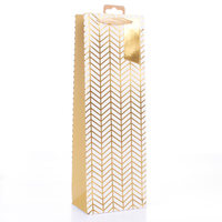 Tiger Feet 6 Pack Gift Bag Gold Geo Bottle