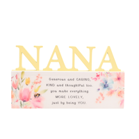 Widdop The Cottage Garden Plaque Nana