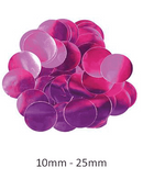 Oaktree Metallic Fuchsia Foil Confetti 10mm x 50g