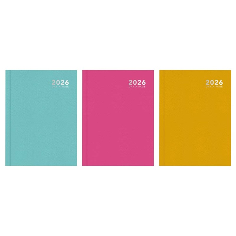 Diary A5 DAP Bright Casebound 2027 5pk