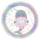Amscan 8 Pack Plates Narwhal Party 23cm