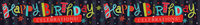 Birthday Celebrations Banner 2.6M 6pk