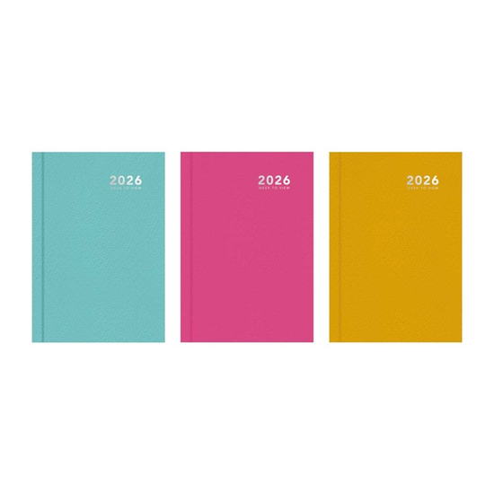 Diary A6 WTV Bright Casebound 2027 10pk