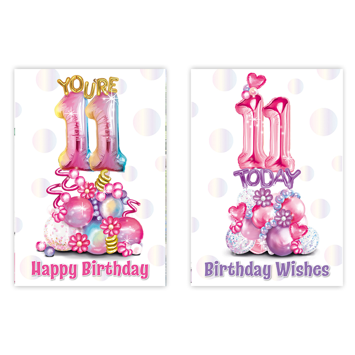 Poppyhill C50 Birthday Age 11 12pk