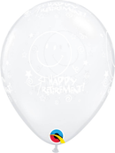 Qualatex Retirement Diamond Clear 11" Latex 25pk