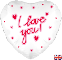 Oaktree Foil Balloon I Love You Script 18