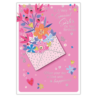 Prelude 6 Pack Cards C90 Birthday Sister