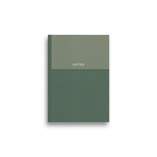 Notepad Green Block A5 Notepad 100 Sheets