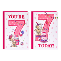Poppyhill C50 Birthday Age 7 12pk