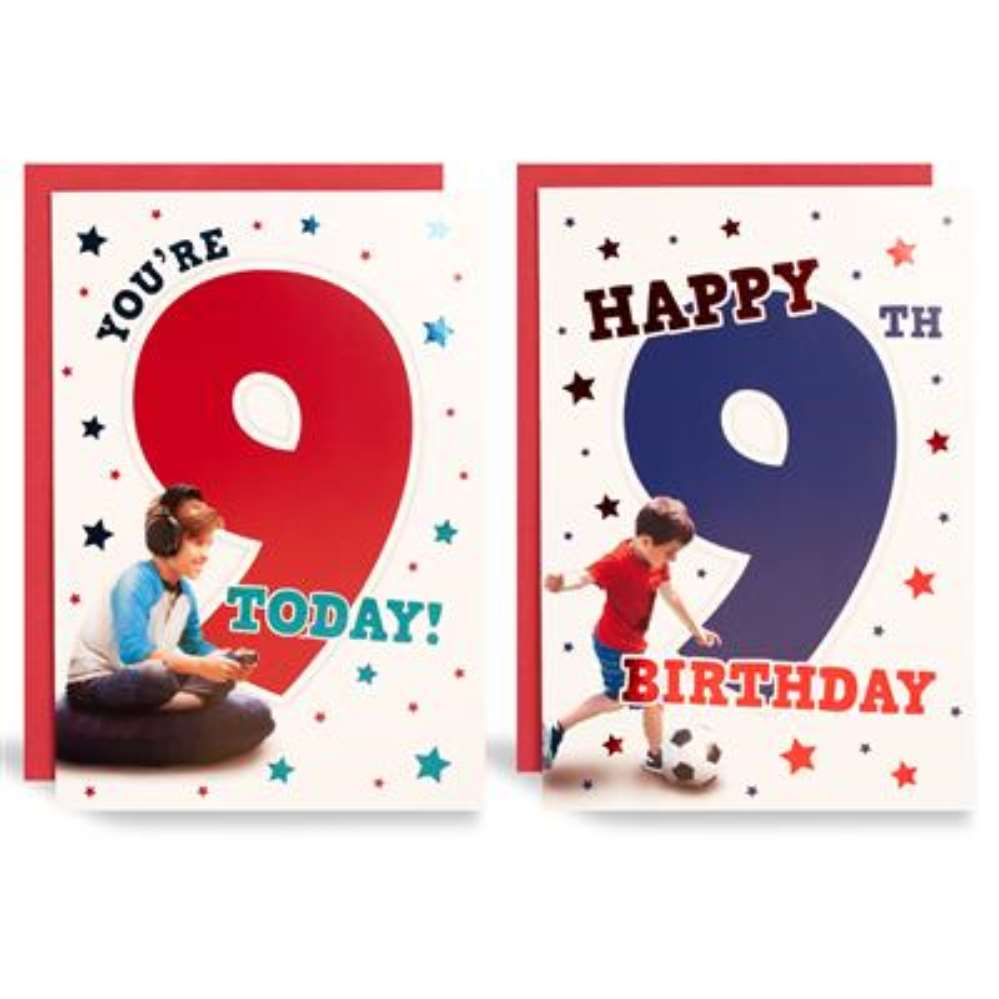 Poppyhill C50 Birthday Age 9 12pk