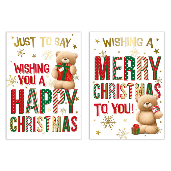 Poppyhill 12 Pack Cards C50 Christmas Open