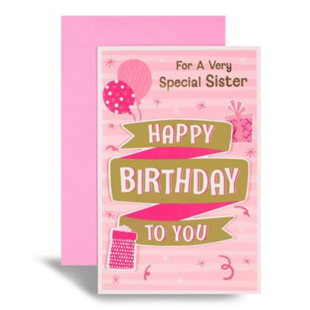 Poppyhill C150 Birthday Sister 6pk