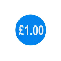 ColourFlex 1000 Pack Price Labels 1.00 25mm