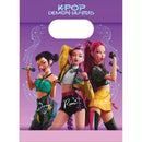 KPop Demon Hunters Paper Party Bags 4pk