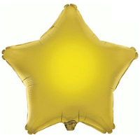 Oaktree Foil Balloon Gold Star 19"