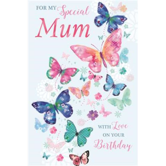 Simon Elvin 6 Pack Cards C75 Birthday Mum
