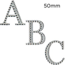 Eleganza Diamante Letter Q Sticker 5cm