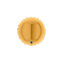 Grabo Foil Balloon Gold Round 4"