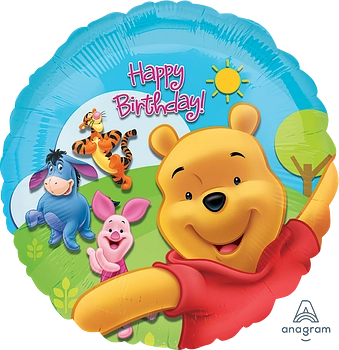 Anagram Pooh & Friends 18" Foil Balloon
