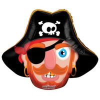 Pirate Air Fill 14" Foil Balloon
