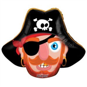 Pirate Air Fill 14" Foil Balloon