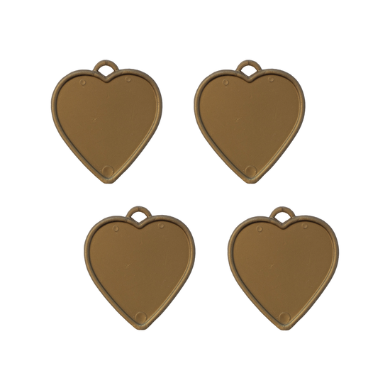 Sear 100 Pack Balloon Weights Gold Heart 8g