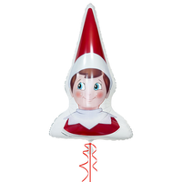 Unique Foil Balloon Elf On The Shelf 42"